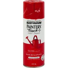Краска аэрозольная Paint Touch глянцевая цвет красный 340 г Rust Oleum