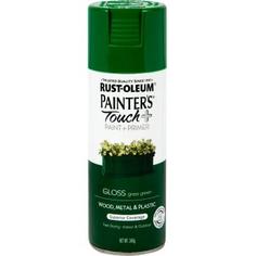 Краска аэрозольная Paint Touch глянцевая цвет зелёный 340 г Rust Oleum