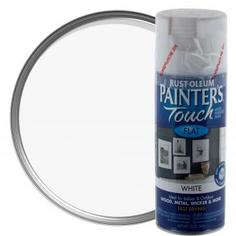 Краска аэрозольная Paint Touch матовая цвет белый 340 г Rust Oleum