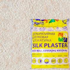 Жидкие обои Silk Plaster Оптима 058 1 кг цвет оранжевый/белый