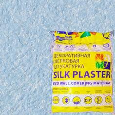 Жидкие обои Silk Plaster Прованс 047 1 кг цвет голубой