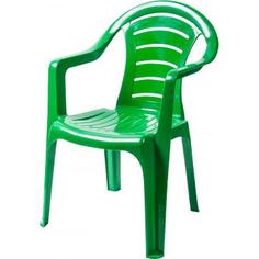 Кресло садовое 567x825x578 мм, пластик, зеленое, оттенок в ассортименте ТУБА ДУБА