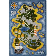 Ковёр Киндер-Микс «Остров сокровищ», 1x1.5 м Brest's Carpets