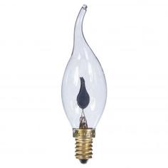 Лампа накаливания Uniel E14 220-240 В 3 Вт свеча на ветру с эффектом пламени