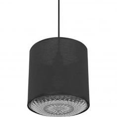 Светильник подвесной Dora 3738/1, 1 лампа, 4 м², цвет чёрный Lumion