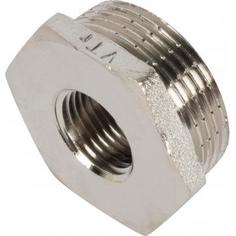 Футорка Valtec, внутренняя-наружная резьба, 1 1/4"х1/2", никелированная латунь VTr.581.N.0704