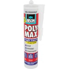 Клей-герметик Bison «Polymax Hightack» 300 г прозрачный