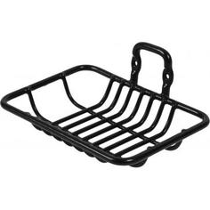 Мыльница Trait металл цвет чёрный Swensa