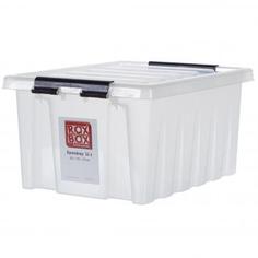 Контейнер Rox Box 50х39х25 см, 36 л, пластик цвет прозрачный с крышкой