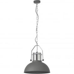 Подвесной светильник Inspire Ted 1xE27x60 Вт, 38 см, металл серый
