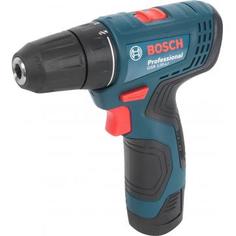 Дрель-шуруповерт аккумуляторная Bosch GSR 120, 12 В Li-ion 2x2 Ач