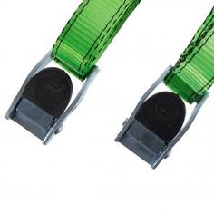 Ремень Standers 25 мм 2.5 м, полиэстер, цвет зелёный, 2 шт.