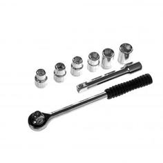 Трещотка Top Tools 1/2" + набор головок 8 шт.