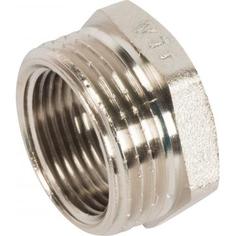 Футорка Valtec, наружная-внутренняя резьба, 1"х3/4", никелированная латунь