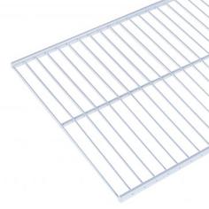 Полка сетчатая Larvij 603х306 мм цвет белый