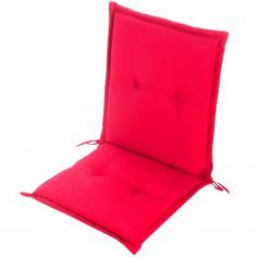 Подушка для стула красная 92х48х5 см, полиэстер Naterial