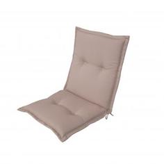 Подушка для стула серая 92х48х5 см, полиэстер Naterial