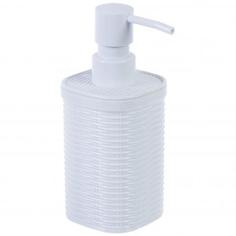 Дозатор для жидкого мыла настольный «Roundy» пластик цвет белый Swensa