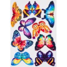 Наклейка «Акварельные бабочки» Декоретто S