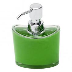 Дозатор настольный для жидкого мыла «Vetta», акрил, цвет зеленый