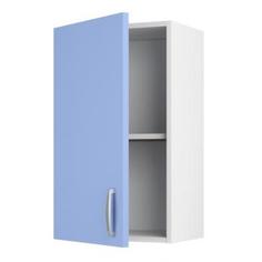 Шкаф навесной «Лагуна Д» 67,6х40 см, цвет голубой Basic