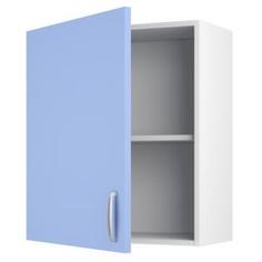 Шкаф навесной «Лагуна Д» 67.6х60 см, цвет голубой Basic