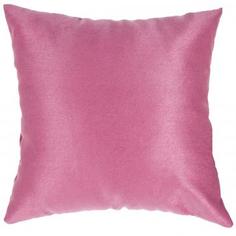 Подушка декоративная 40х40 см цвет розовый