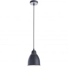 Светильник подвесной Braccio 1 лампа 3 м2 цвет черный Arte Lamp