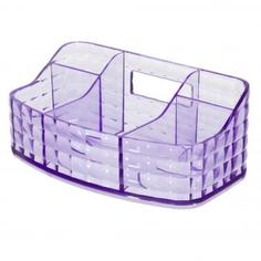 Органайзер для ванной комнаты цвет фиолетовый Fixsen