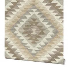 Обои флизелиновые Rasch Barbara Home Collection коричневые 0.53 м 527438