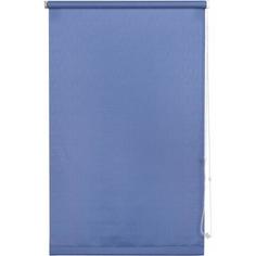 Штора рулонная Inspire «Шантунг», 80х160 см, цвет синий