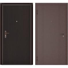 Дверь входная металлическая Ламистайл, 980 мм, левая, цвет венге Doorhan
