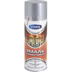 Эмаль аэрозольная термостойкая Vixen 500 мл цвет серебро