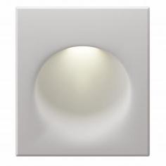 Светильник точечный встраиваемый Interno 51101 под отверстие 260x220 мм, 2 м², цвет белый Italmac