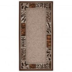 Ковёр 1х2 м полипропилен принт микс Нева тафт