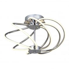Светильник потолочный светодиодный «Preli» с пультом управления, 18 м², регулируемый свет, цвет серебристый/белый Lamplandia