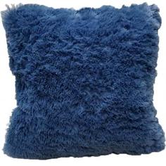 Подушка «Мех» 40x40 см цвет синий Buenas Noches