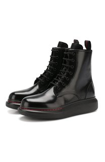 Кожаные ботинки