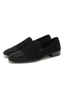 Замшевые лоферы