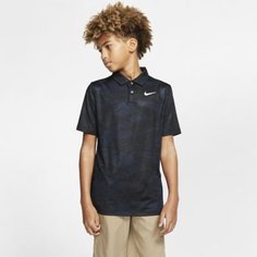Рубашка-поло с принтом для гольфа для мальчиков Nike Dri-FIT