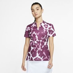Женская рубашка-поло с принтом для гольфа Nike Dri-FIT Victory