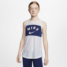 Майка для тренинга для девочек школьного возраста Nike