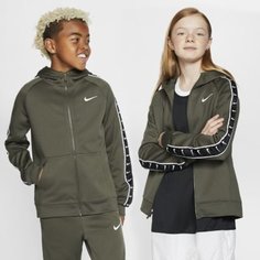 Худи с молнией во всю длину для школьников Nike Sportswear Swoosh