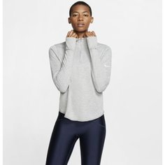 Женская беговая футболка с молнией на половину длины Nike Sphere