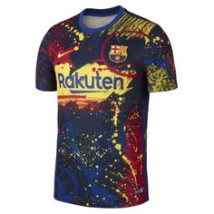 Мужская игровая футболка с коротким рукавом FC Barcelona