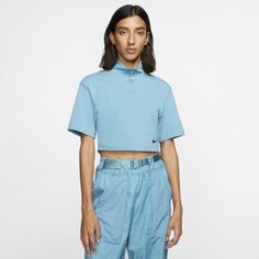 Женская футболка с коротким рукавом и воротником-стойкой Nike Sportswear Swoosh
