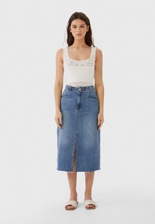 Юбка джинсовая Stradivarius 