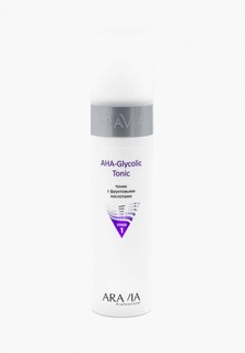 Тоник для лица Aravia Professional с фруктовыми кислотами AHA - Glycolic Tonic, 250 мл.