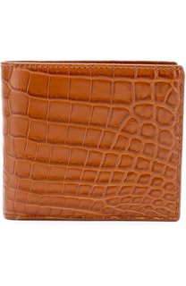 Портмоне из кожи крокодила с отделениями для кредитных карт Bottega Veneta