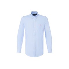 Хлопковая рубашка с воротником button down Polo Ralph Lauren